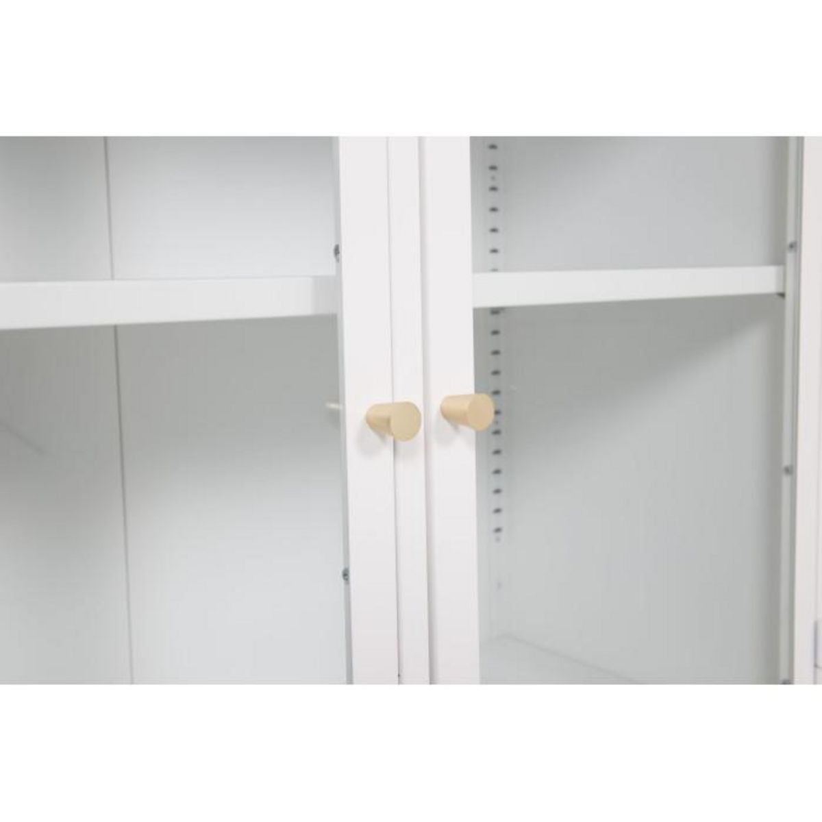 Paris Prix Vitrine 2 Portes  Bakal  85cm Blanc