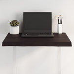 VIDAXL Dessus de table bois massif traite bordure assortie