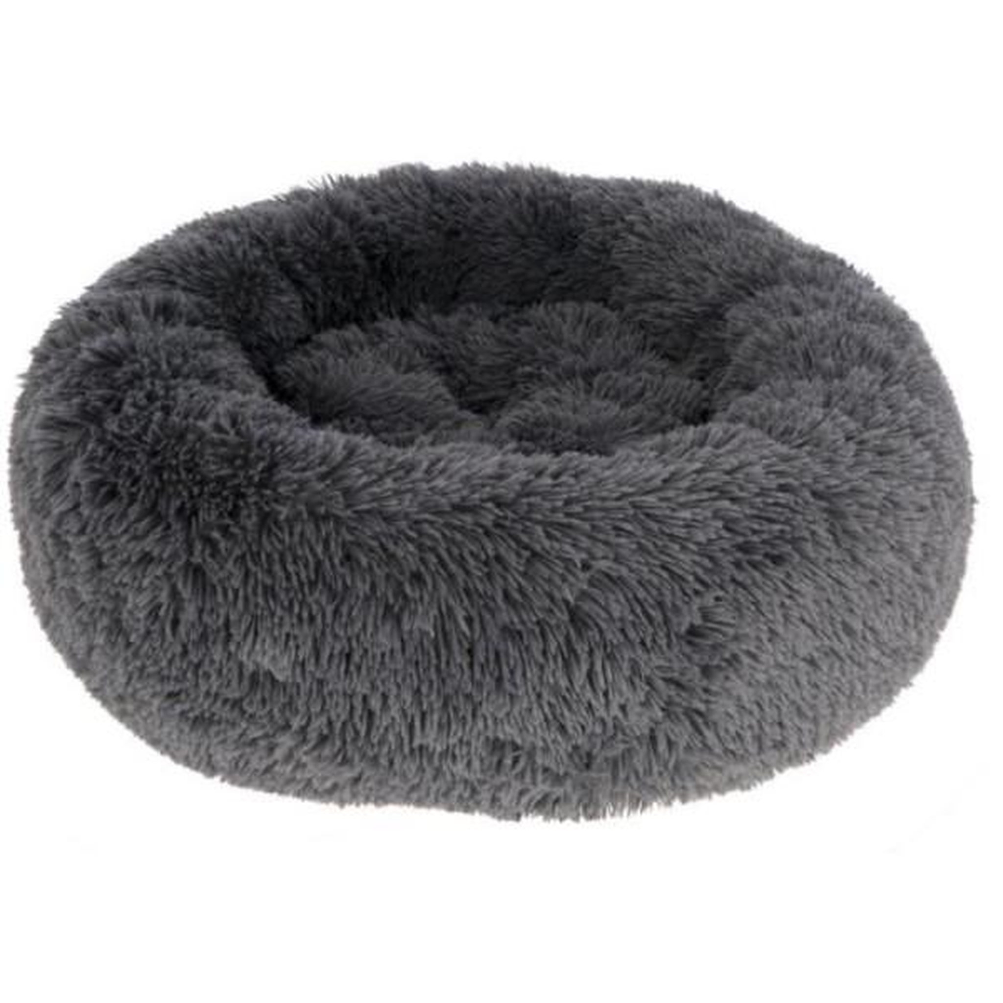 KERBL Corbeille - KERBL - Fluffy - Ø76 x 19 cm - Gris