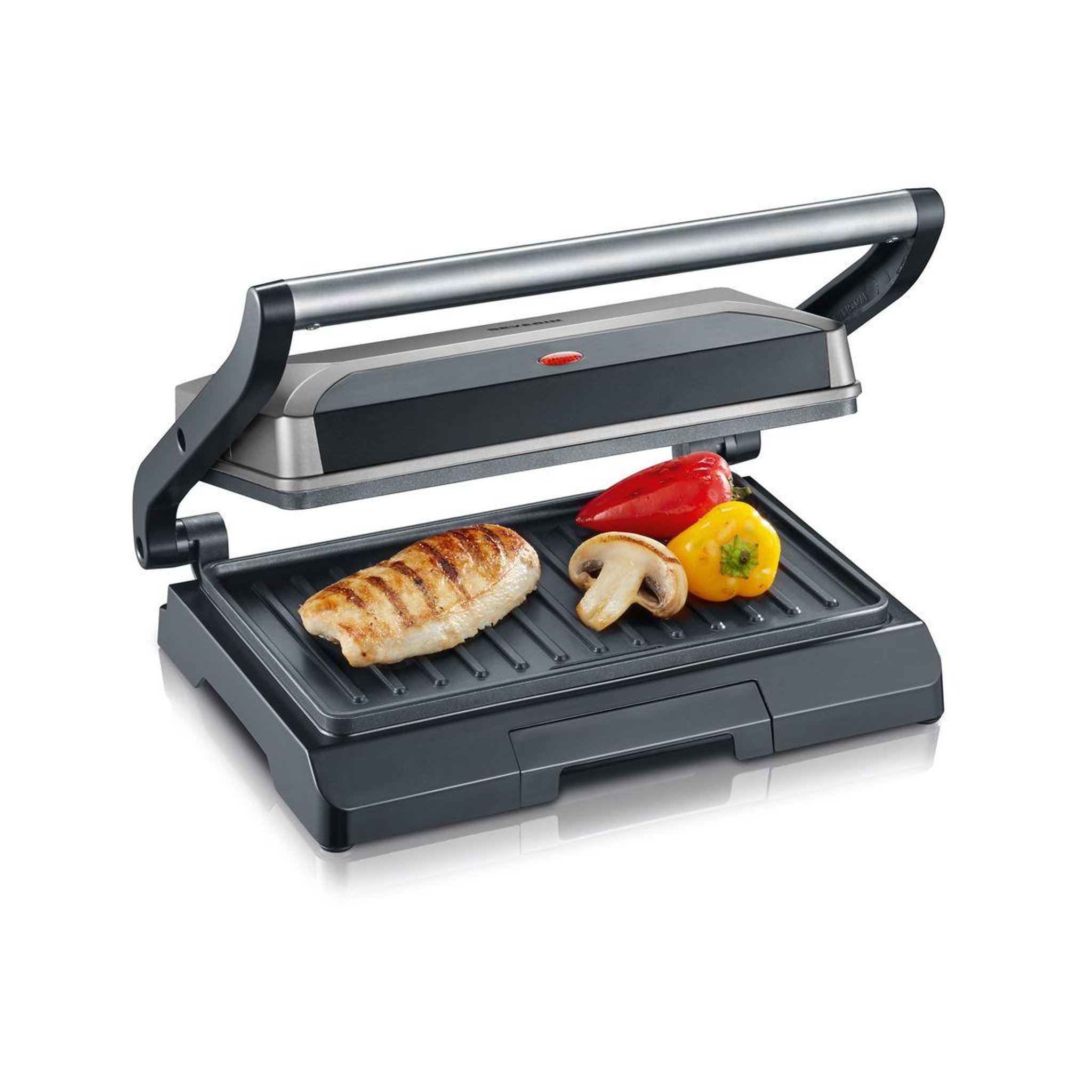 Voir la diapositive 5 : SEVERIN Grille-viande KG 2394 gris, 23x14.5 cm