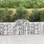 Voir la diapositive 1 : VIDAXL Paniers a gabions arques 6 pcs 200x30x80/100 cm Fer galvanise