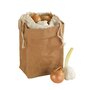 Voir la diapositive 2 : Wenko Sac de conservation pour aliments - 16 x H. 27 cm - Marron