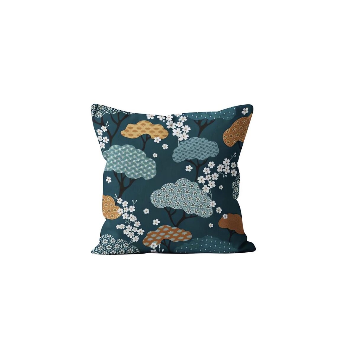 SOLEIL D'OCRE Coussin en velours 40x40 cm VELVET B02, par Soleil d'ocre