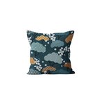 SOLEIL D'OCRE Coussin en velours 40x40 cm VELVET B02, par Soleil d'ocre