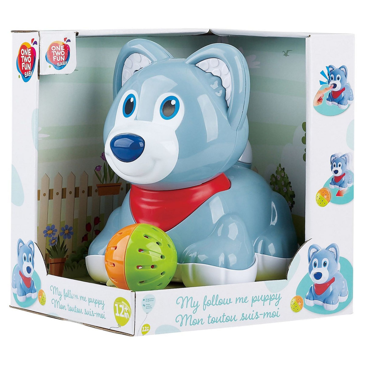 One Two Fun Le chiot et sa balle