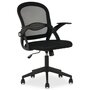 Voir la diapositive 1 : IDIMEX Chaise de bureau ergonomique EREN réglable en tissu mesh