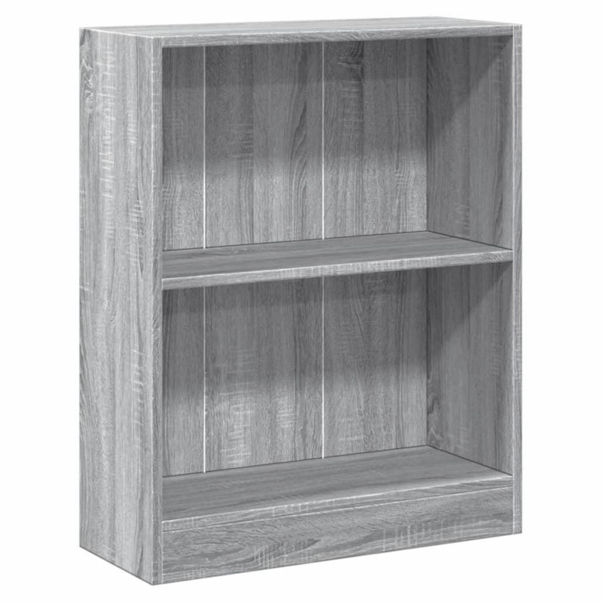 VIDAXL Bibliotheque Sonoma gris 60x24x76 cm Bois d'ingenierie