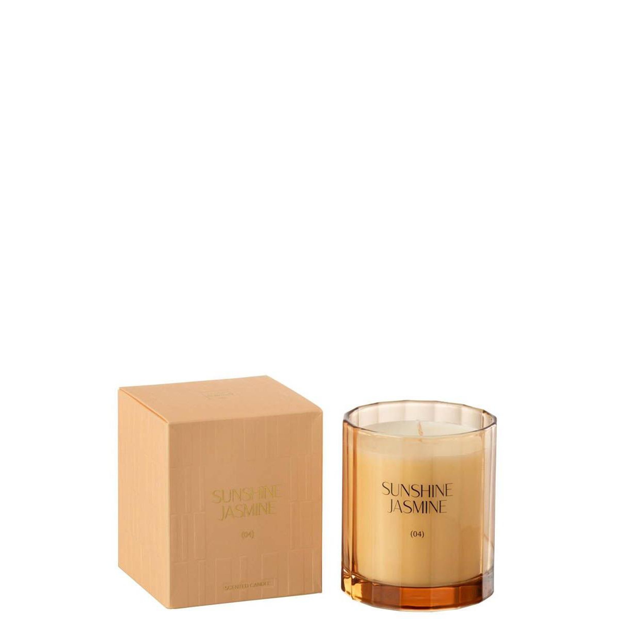 Voir la diapositive 2 : J-LINE Bougie Parfumée Design  Elie  10cm Sunshine Jasmine