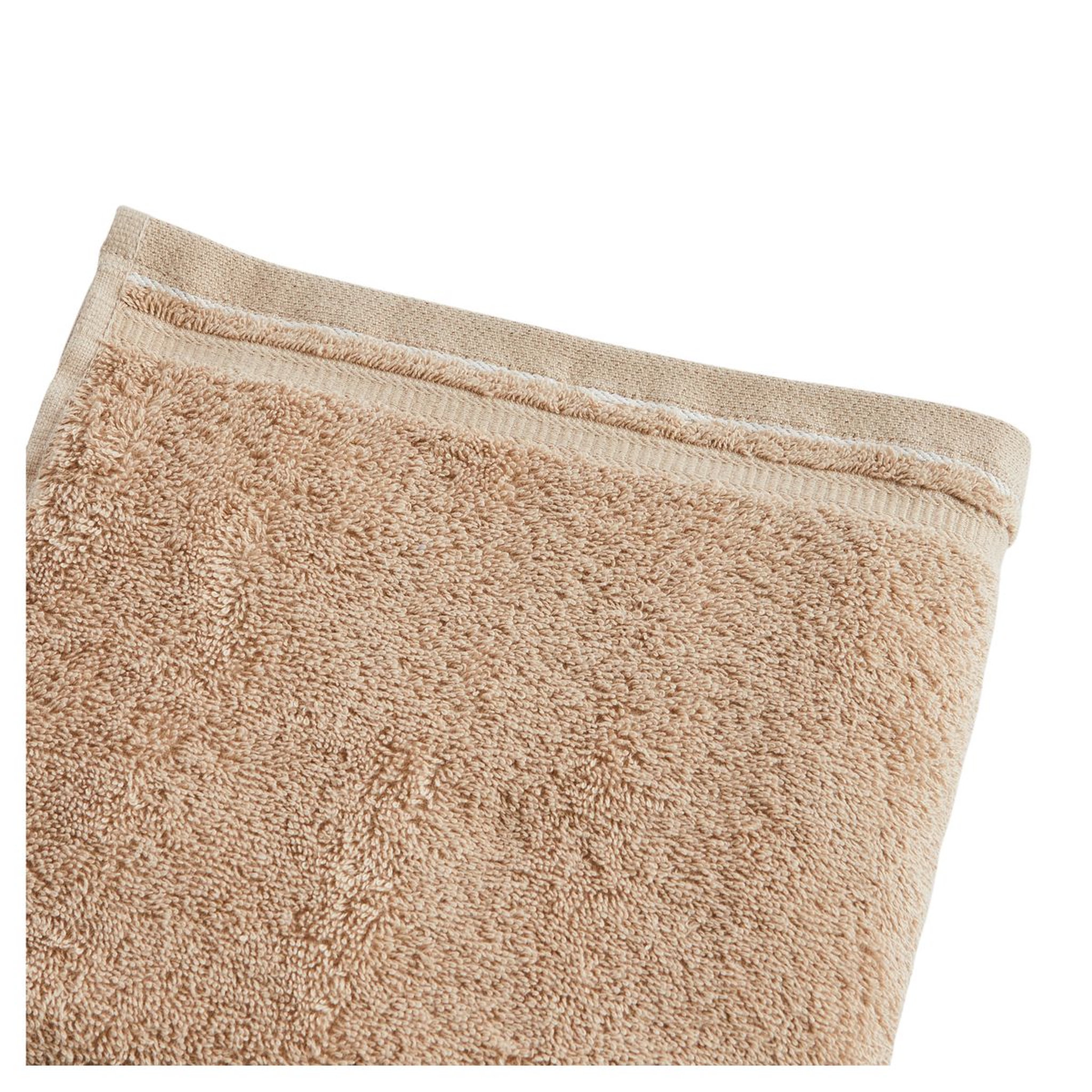 Voir la diapositive 2 : ACTUEL Drap de bain uni en coton 450 g/m²