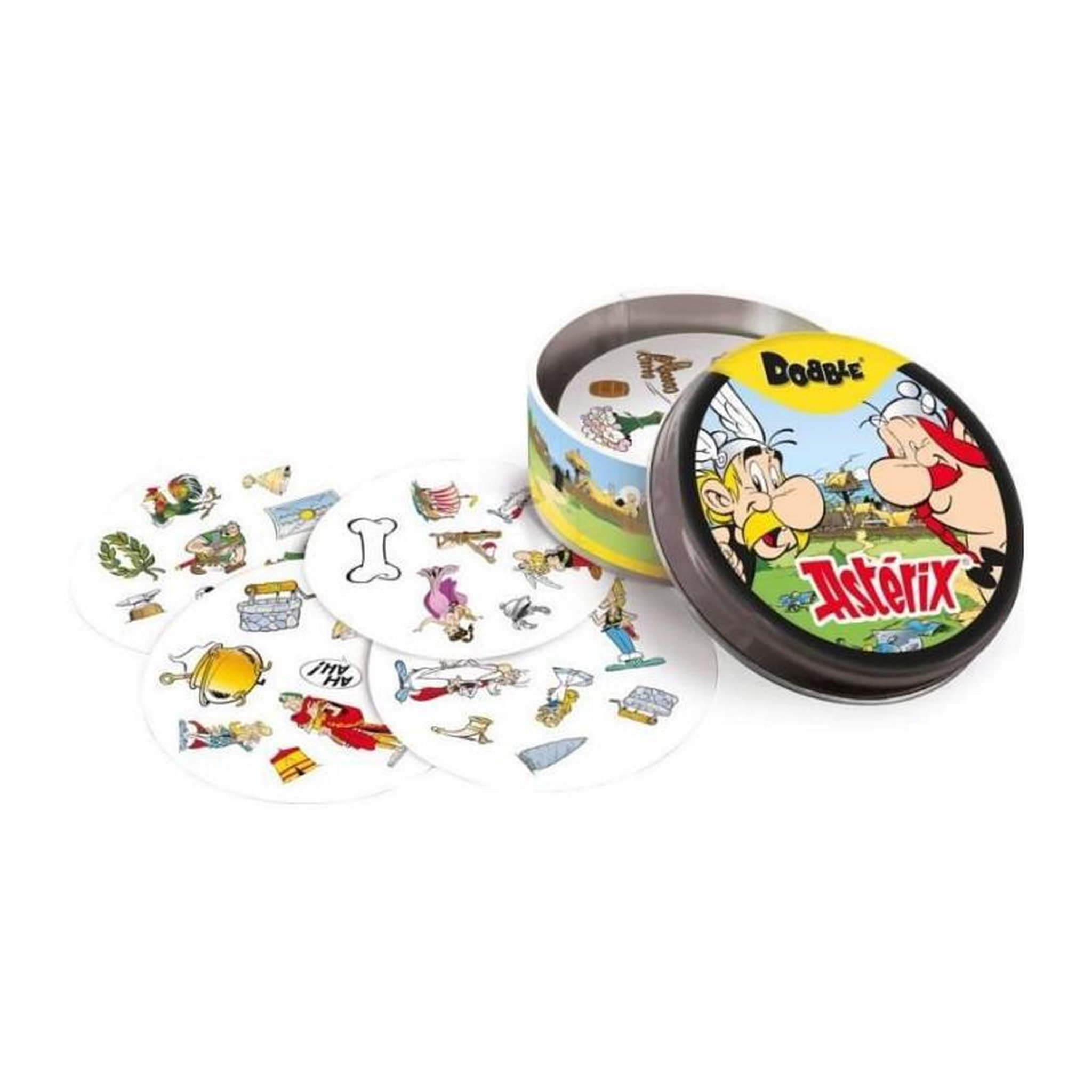 Voir la diapositive 2 : Asmodee Dobble Asterix|Zygomatic - Jeu de société - 5 variantes de jeu - 6 ans et plus