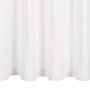 VIDAXL Rideaux avec anneaux en metal 2 pcs Coton 140x245 cm Blanc