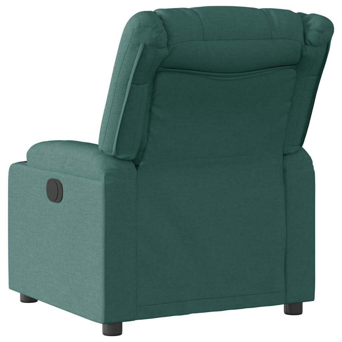 VIDAXL Fauteuil inclinable Vert fonce Tissu