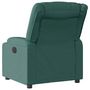 Voir la diapositive 5 : VIDAXL Fauteuil inclinable Vert fonce Tissu