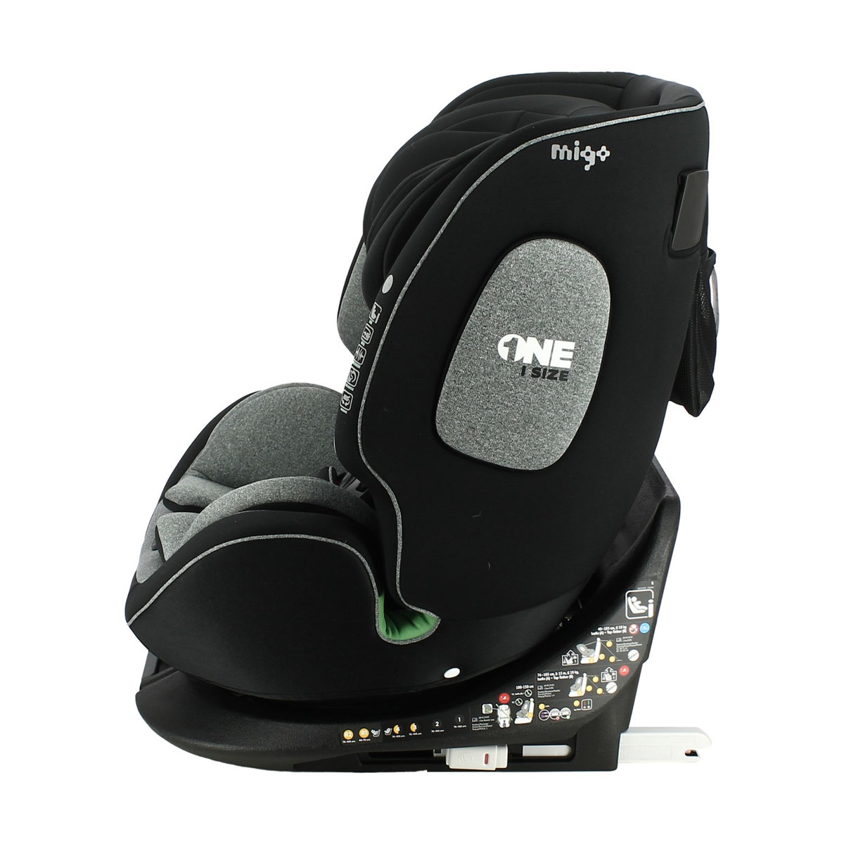 NANIA Siège auto ONE pivotant 360° - I-Size 40-150 cm