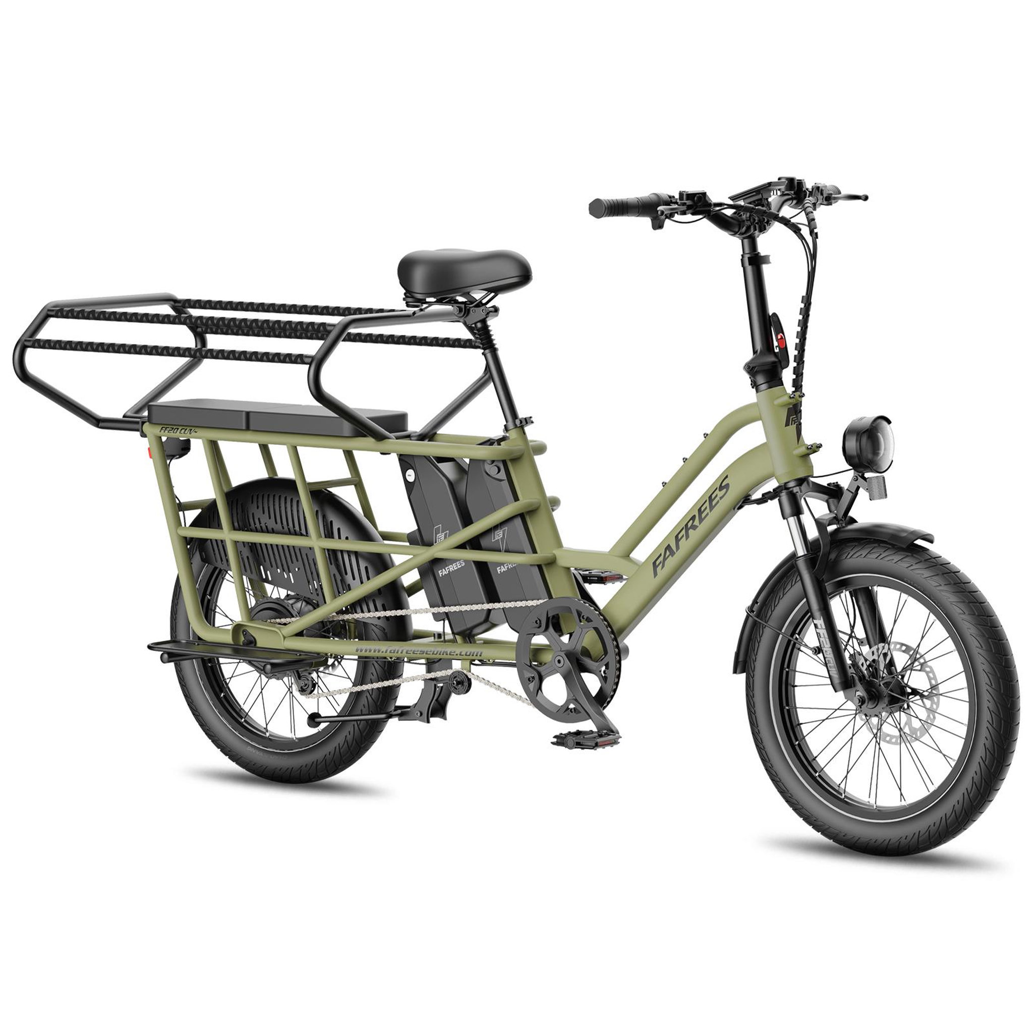 Voir la diapositive 4 : FAFREES Vélo utilitaire électrique fafrees ff20 cuv