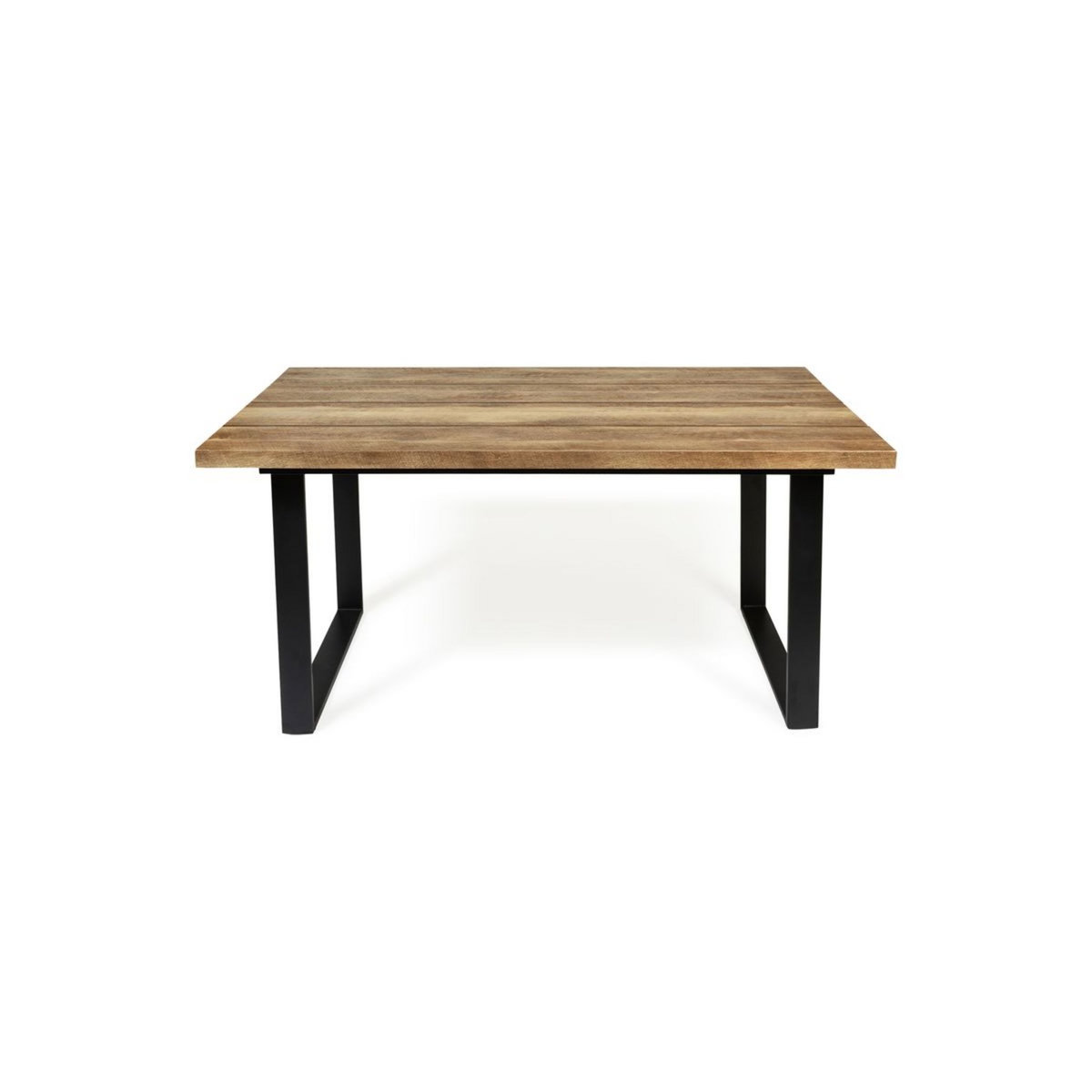 Table à manger bois et métal 160 cm PEYTON