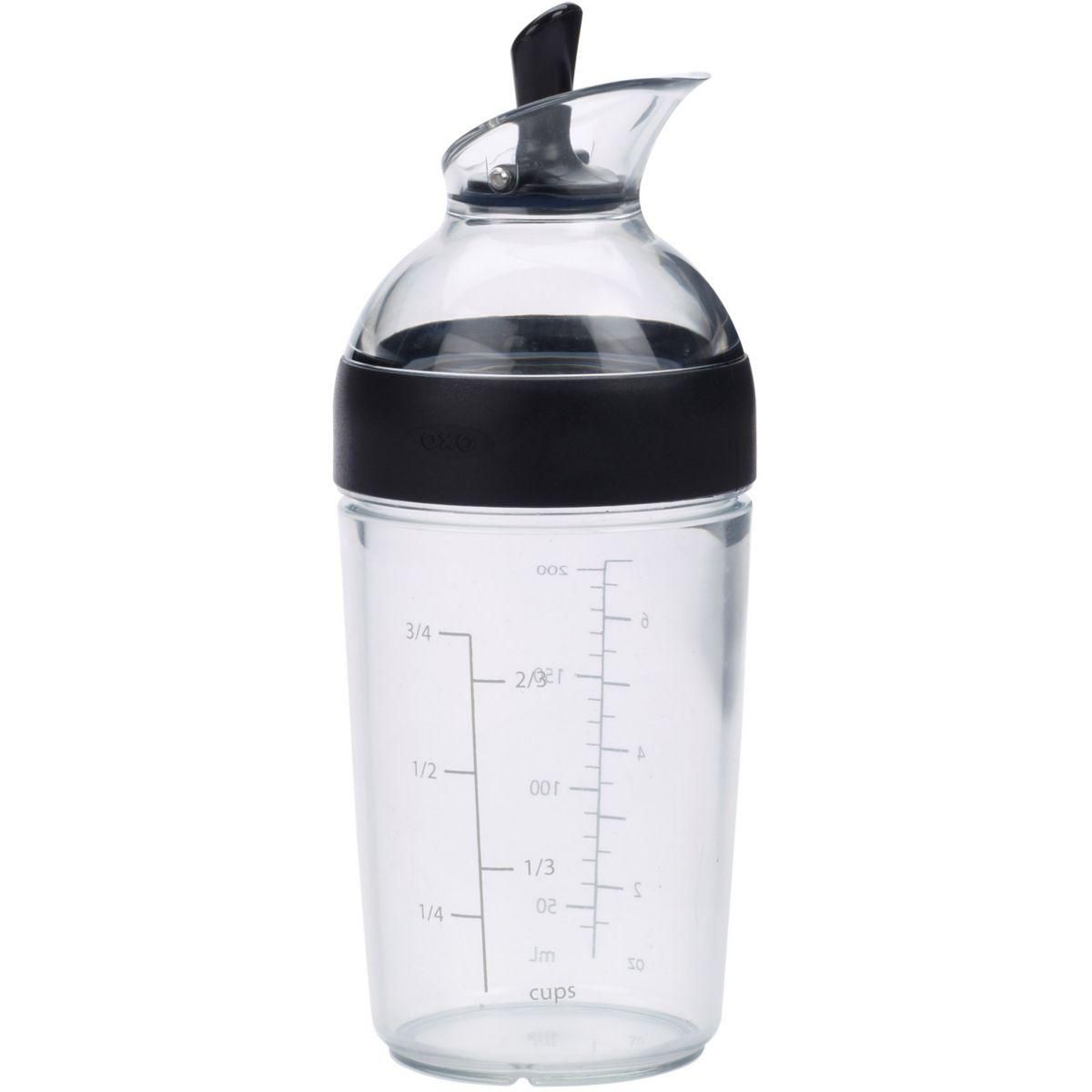 OXO Shaker pour vinaigrette 236ml noir