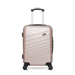 WAVE PARIS WAVE PARIS - Valise Cabine ABS TIGRE 4 Roues 55 cm. Coloris disponibles : Gris, Noir, Rose, Vert, Beige, Bleu