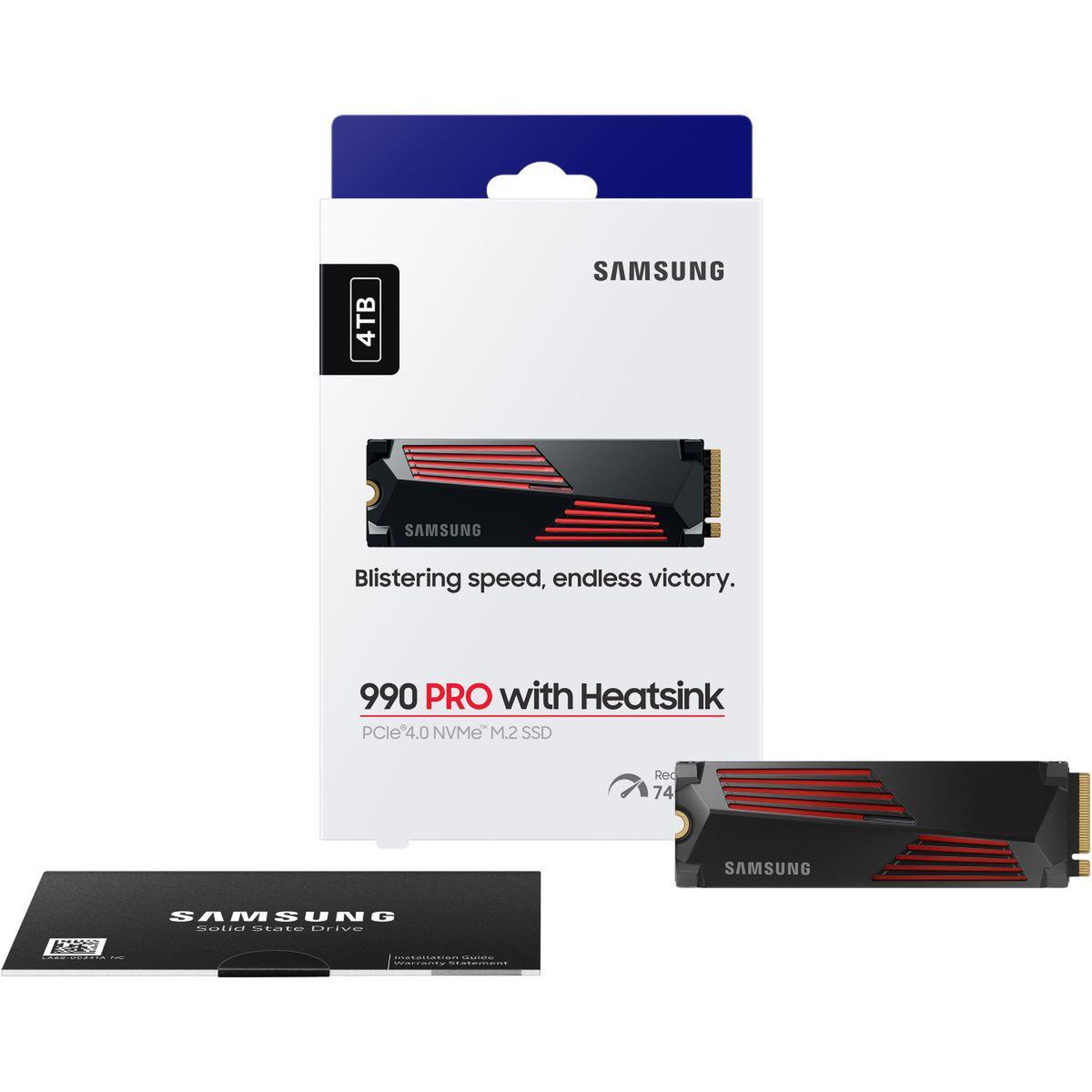 Voir la diapositive 4 : Samsung Disque dur SSD interne 4To 990 Pro avec dissipateur
