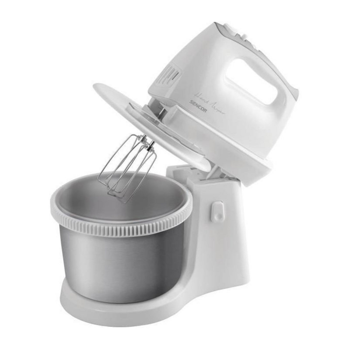SENCO Batteur a main avec bol rotatif - SENCOR - SHM6206SS - 500W - Argent