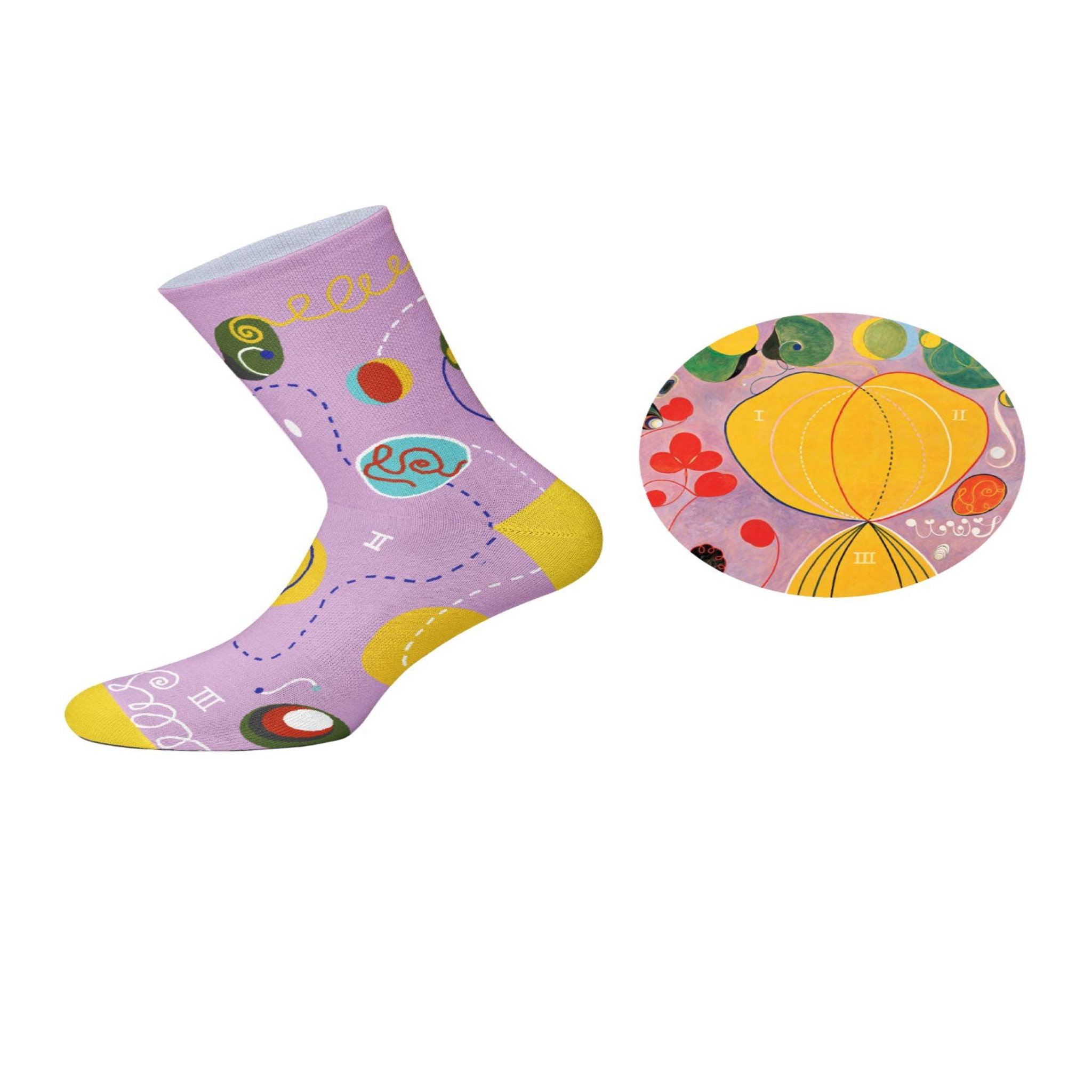 Voir la diapositive 4 : SOCK AFFAIRS Chaussettes no. 7, adulthood, hilma af klint