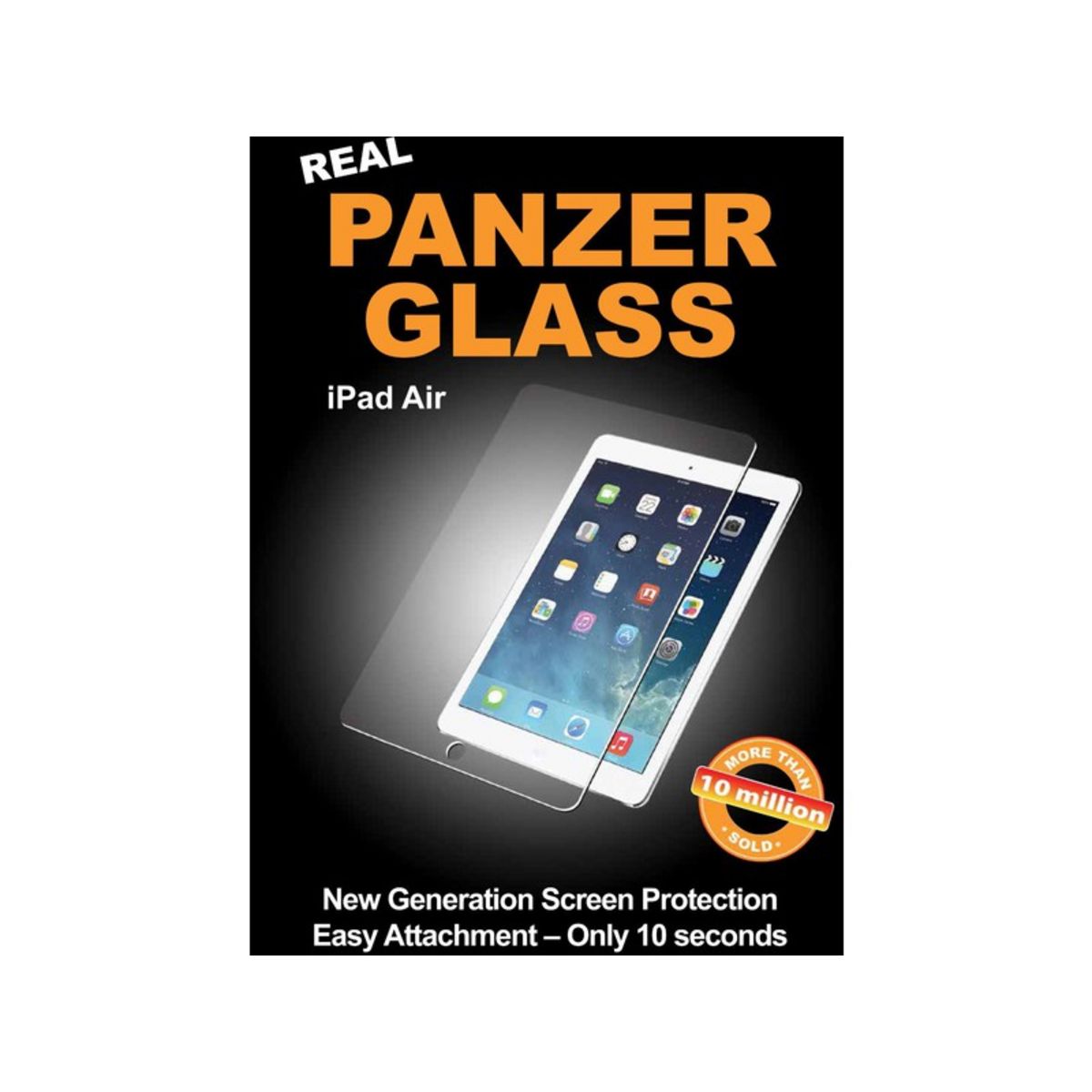 PANZER GLASS Accessoire tablette tactile Film de protection en verre trempe contre les chocs et les rayures pour iPad Air