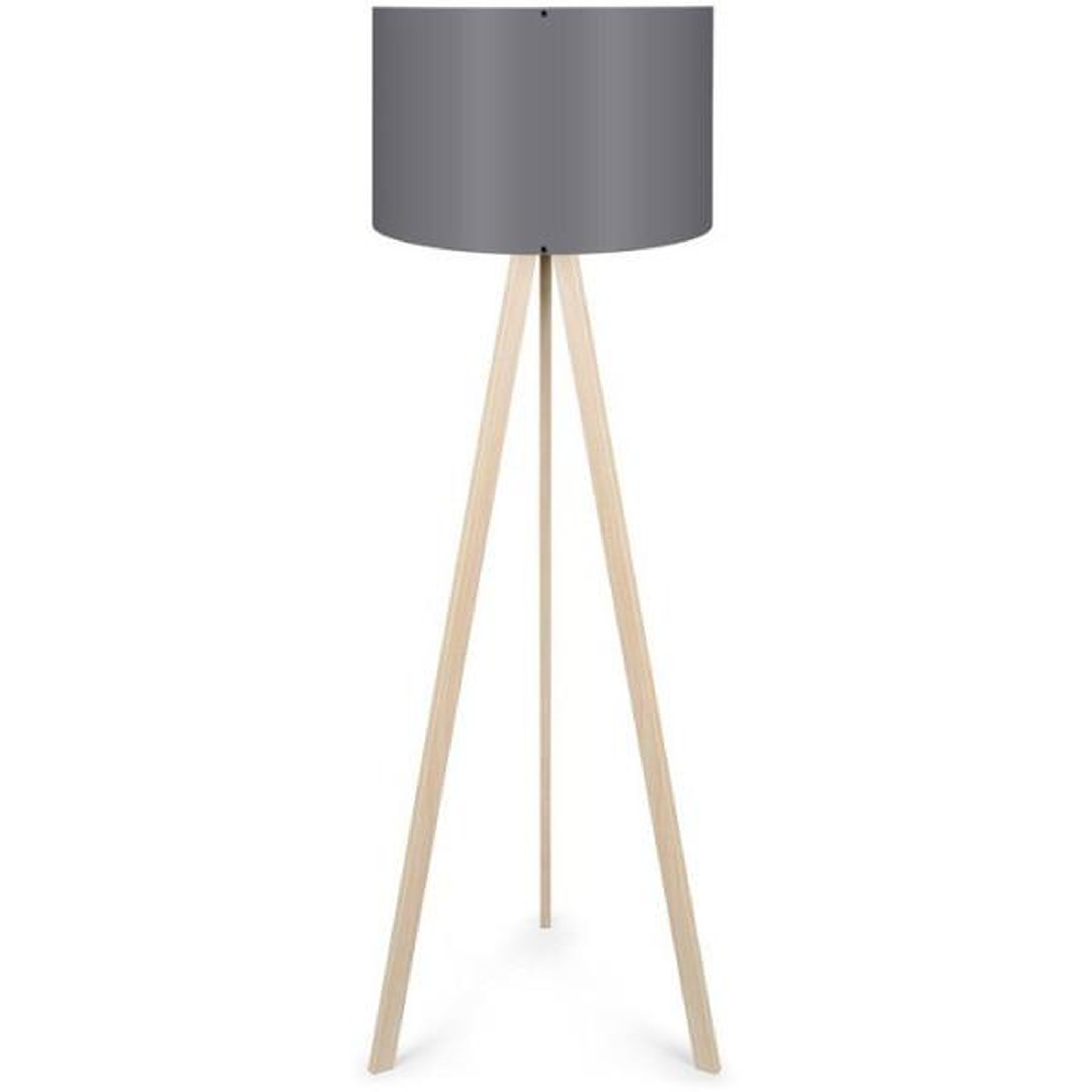 MRED Lampadaire D BY M.RED Grey Oak - MDF - Style moderne - Eclairage ambiance