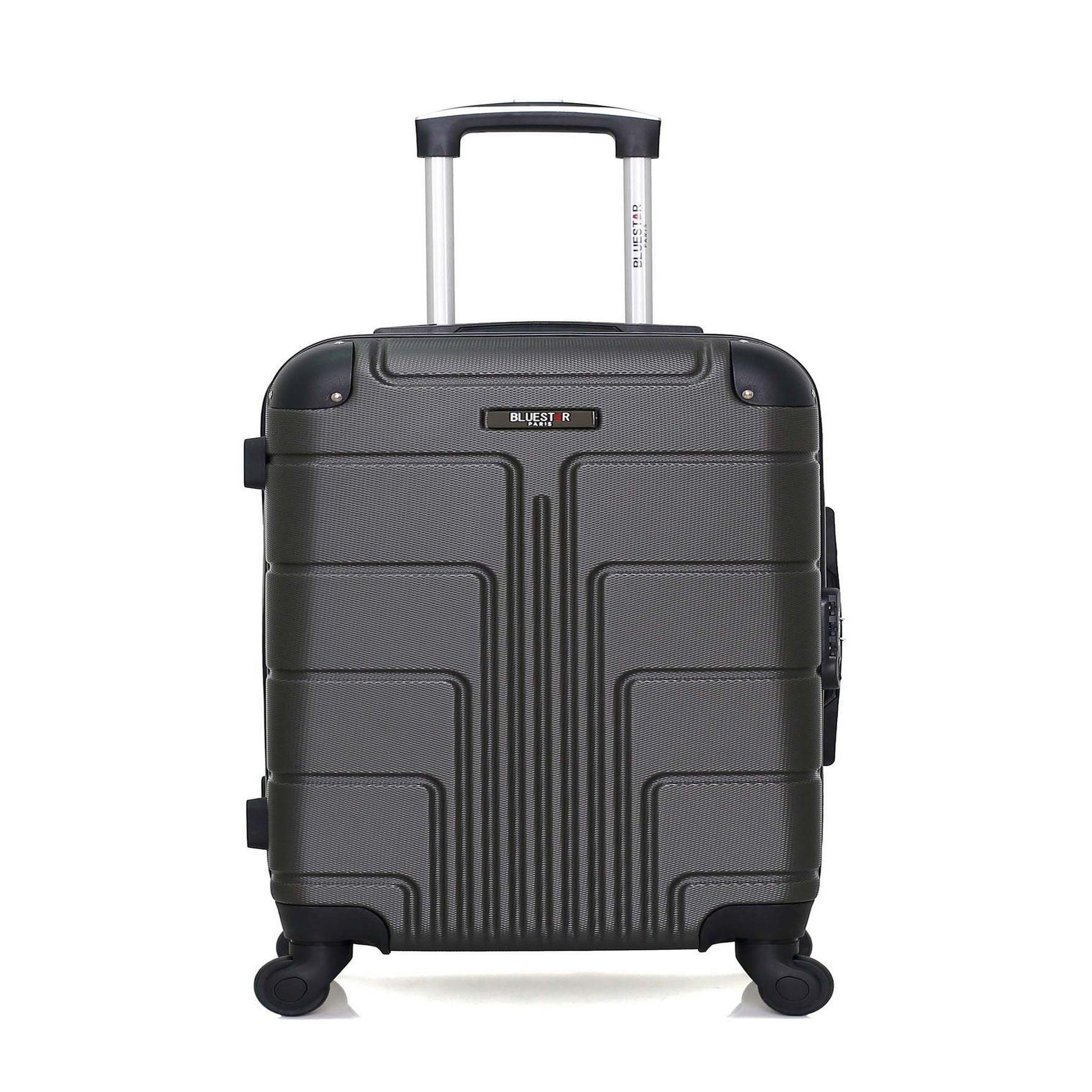 BLUESTAR BLUESTAR - Valise Cabine OTTAWA 55 cm 4 Roues. Coloris disponibles : Gris, Beige