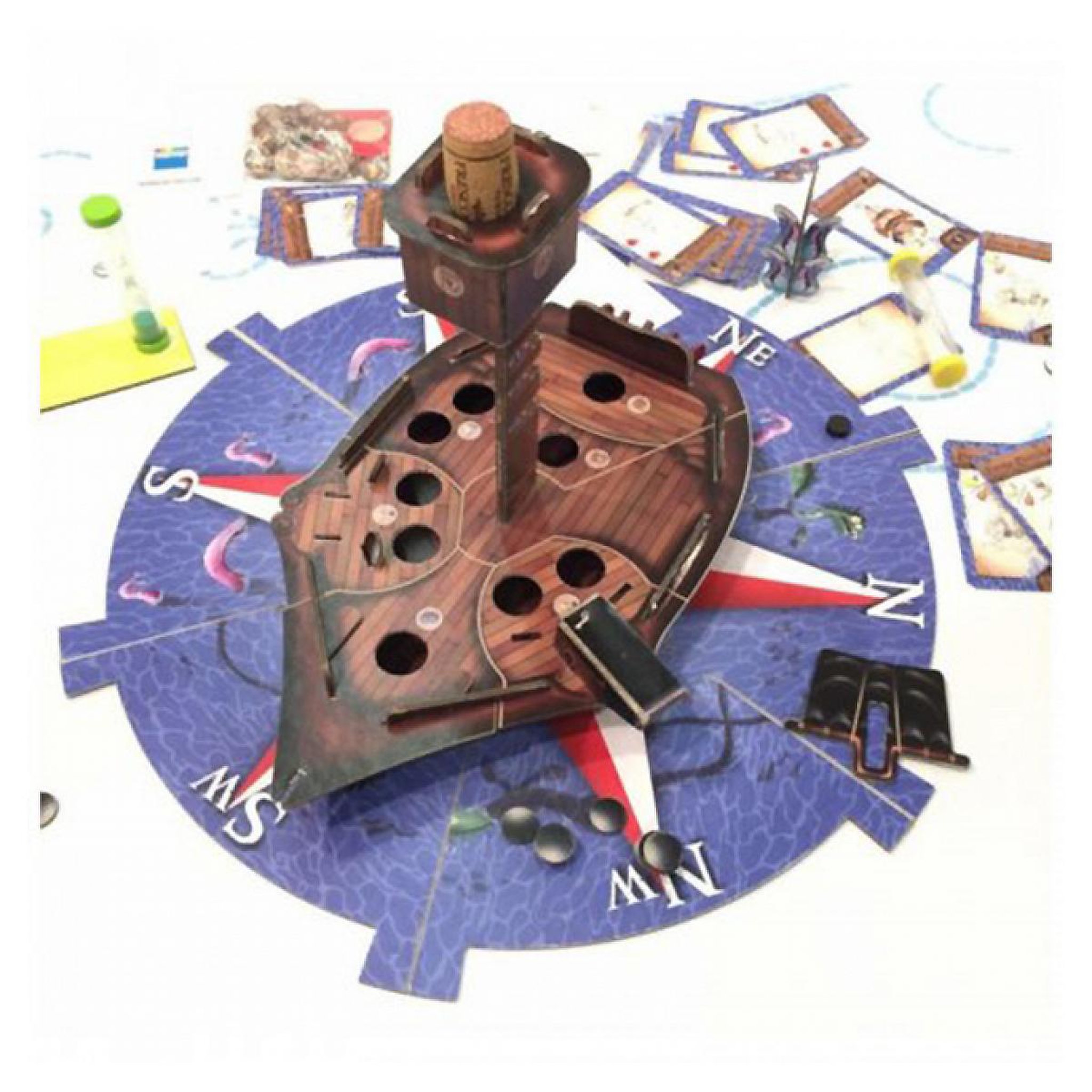 Voir la diapositive 2 : Asmodee Une histoire de pirates - Cranio creations