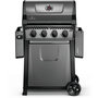 Voir la diapositive 2 : NAPOLEON Barbecue gaz Freestyle  F425PGT-FR noir 4 bruleurs sur chariot, 60x45 cm