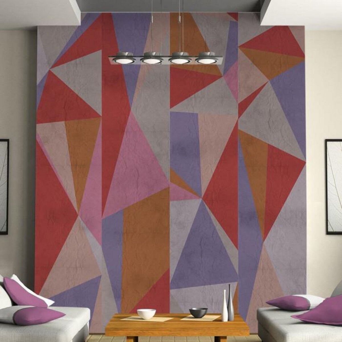 Paris Prix Papier Peint  Triangles!  50x1000cm