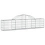 Voir la diapositive 3 : VIDAXL Paniers a gabions arques 9 pcs 200x30x40/60 cm Fer galvanise