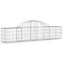Voir la diapositive 3 : VIDAXL Paniers a gabions arques 9 pcs 200x30x40/60 cm Fer galvanise