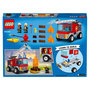 Voir la diapositive 8 : LEGO City 60280 Le Camion des Pompiers avec Échelle, Jouet Éducatif, Minifigurine, Véhicule
