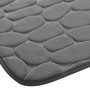 Voir la diapositive 3 : Paris Prix Tapis de Bain  Ricochet  40x60cm Anthracite