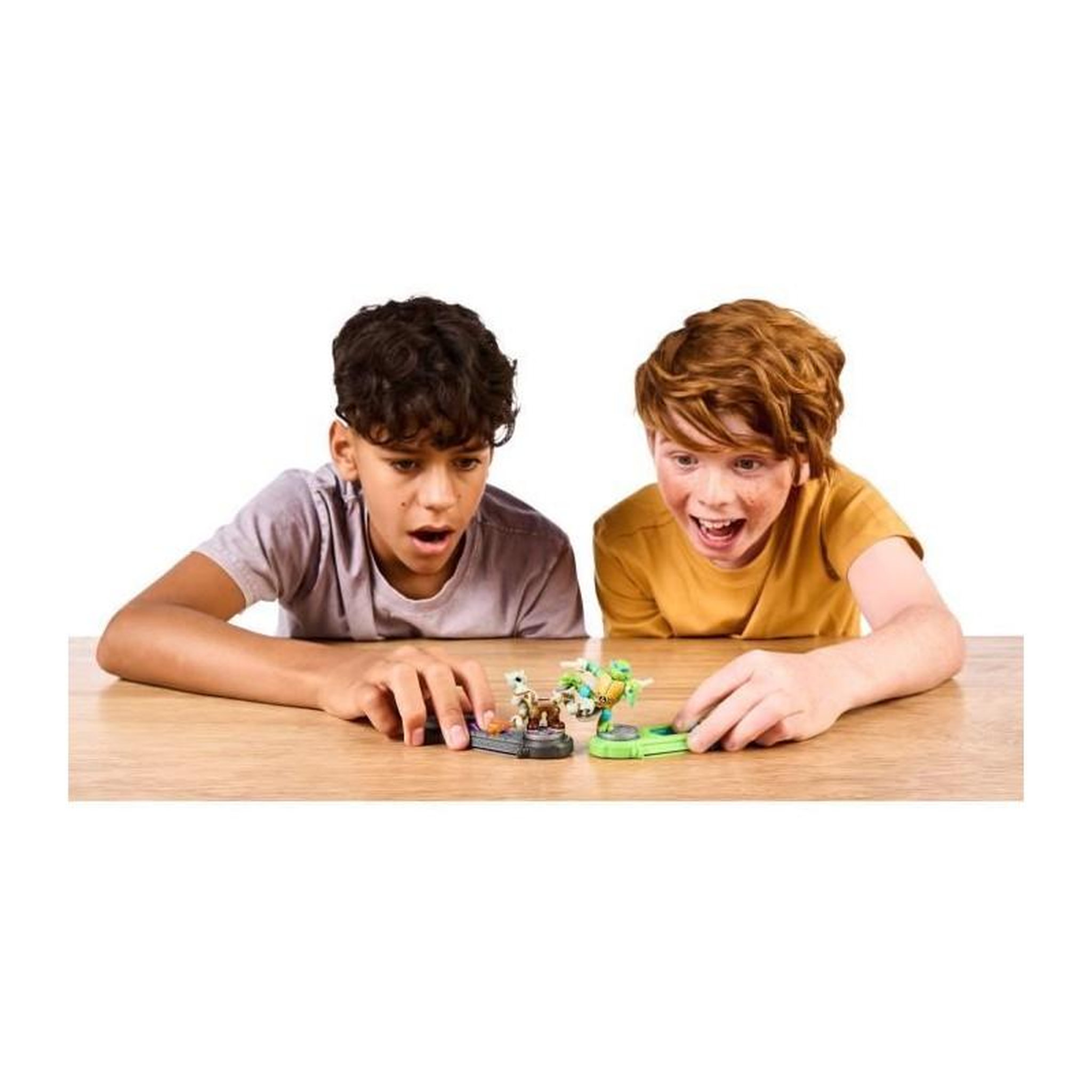 Voir la diapositive 3 : MOOSE TOYS Figurines Michelangelo vs Bebop - Akedo - Moose Toys