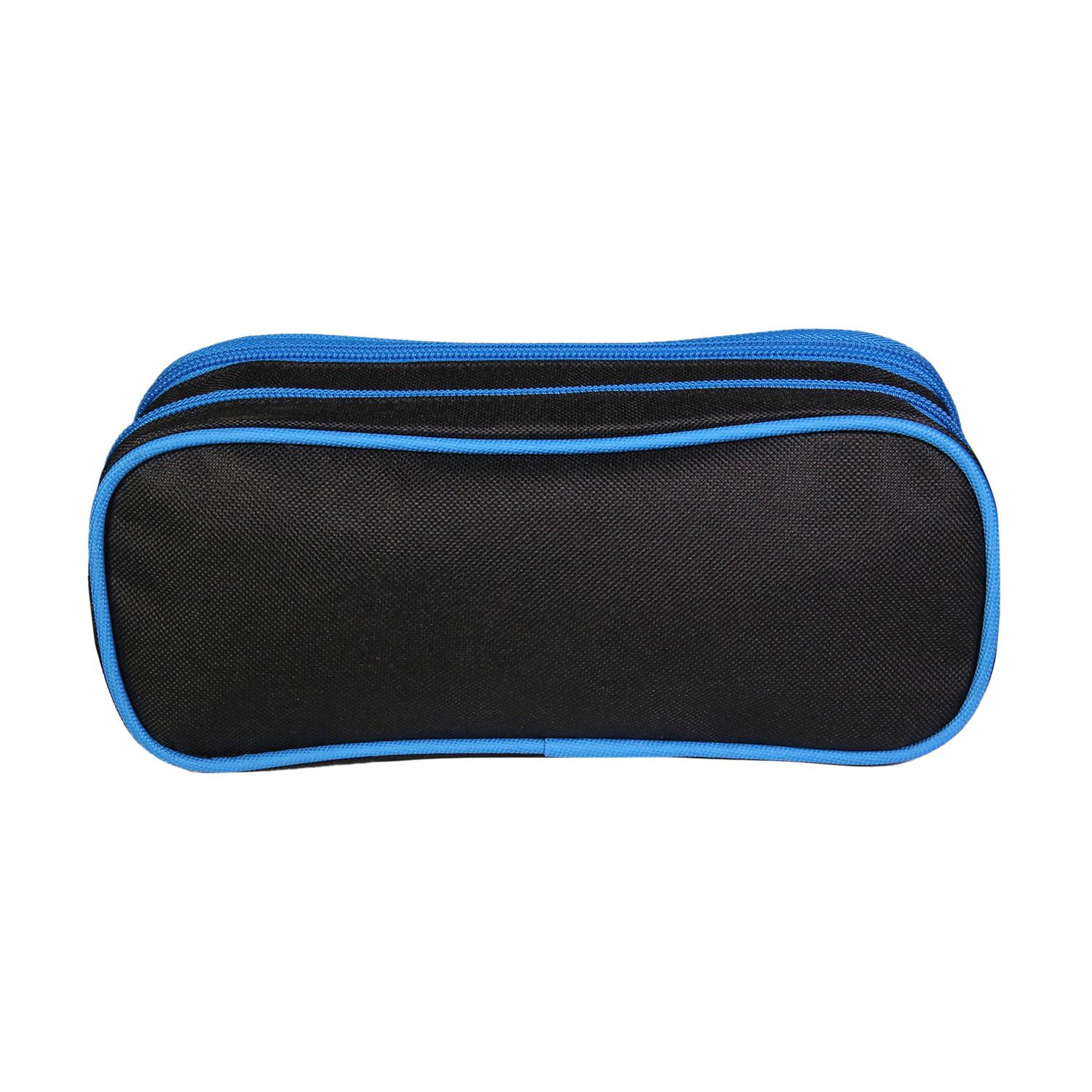 Voir la diapositive 4 : Bagtrotter BAGTROTTER  Trousse scolaire 2 compartiments Spiderman Bleu
