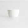 Set de 6 coupelles porcelaine blanche ENZO 