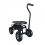 Voir la diapositive 1 : Axi House Siege roulant pour jardin noir AG22 Rolling Garden Seat Black