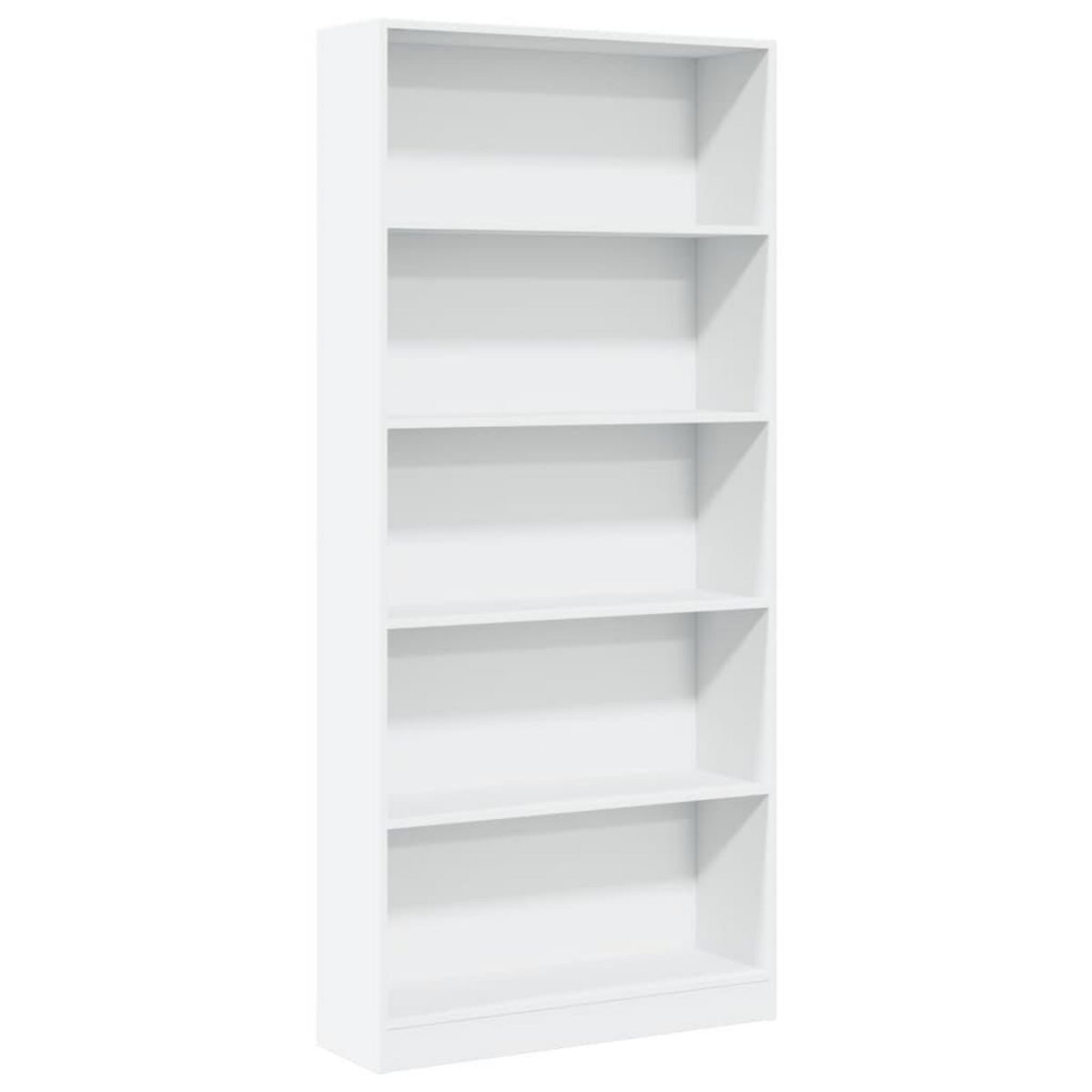 VIDAXL Bibliotheque blanc 80x24x176 cm bois d'ingenierie