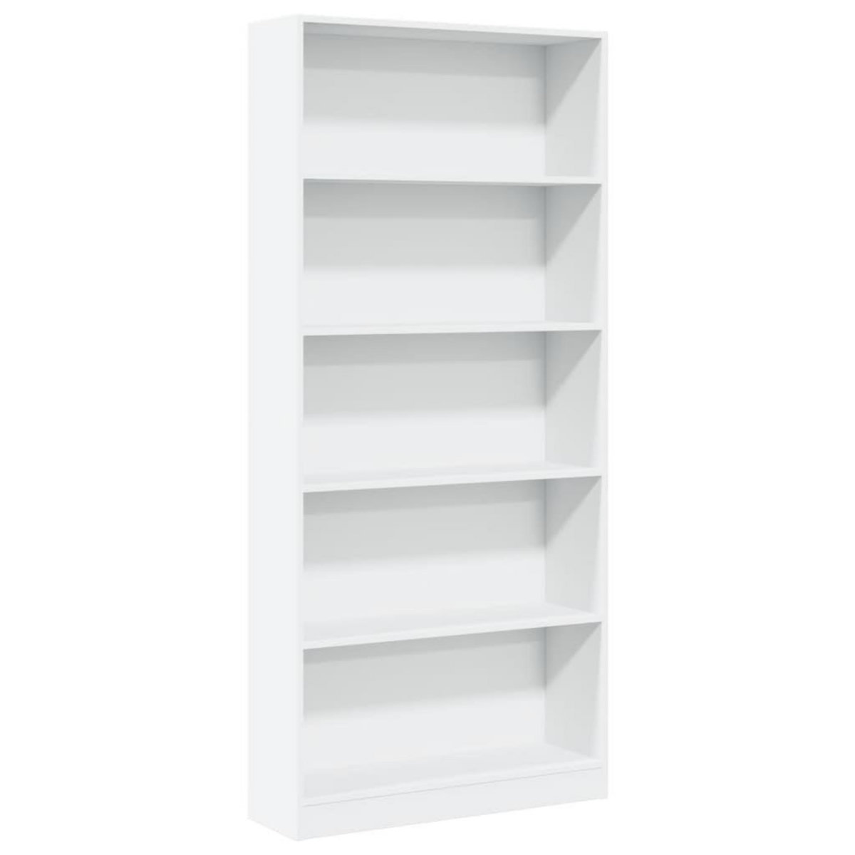 VIDAXL Bibliotheque blanc 80x24x176 cm bois d'ingenierie