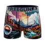 Voir la diapositive 3 : FREEGUN Lot de 4 boxers enfant Vibrant