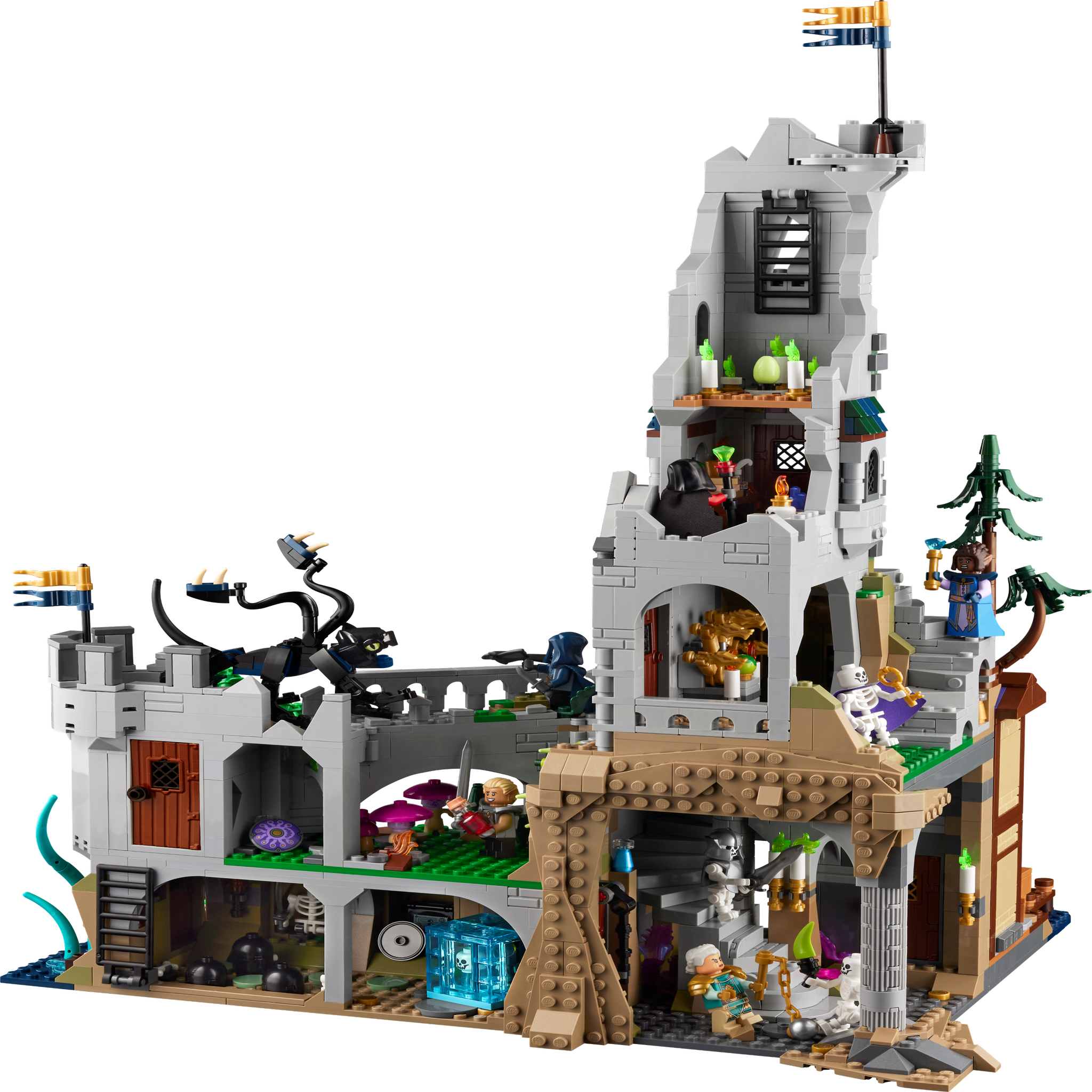 Voir la diapositive 3 : LEGO Lego ideas donjons & dragons 21348 le conte du dragon rouge