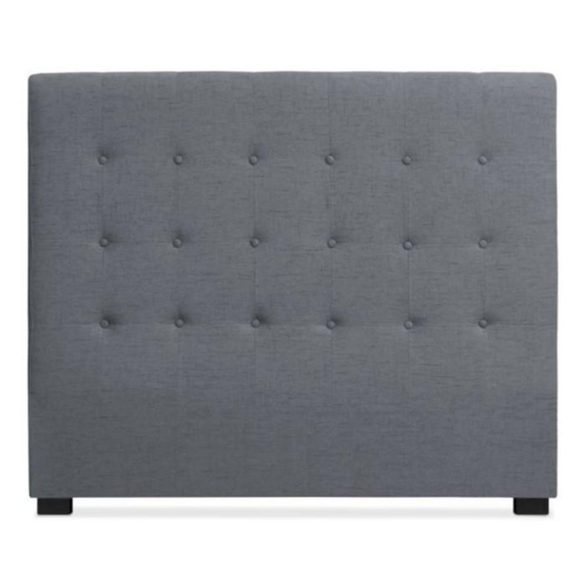 Paris Prix Tête de Lit Capitonnée en Tissu  Amor  160cm Gris