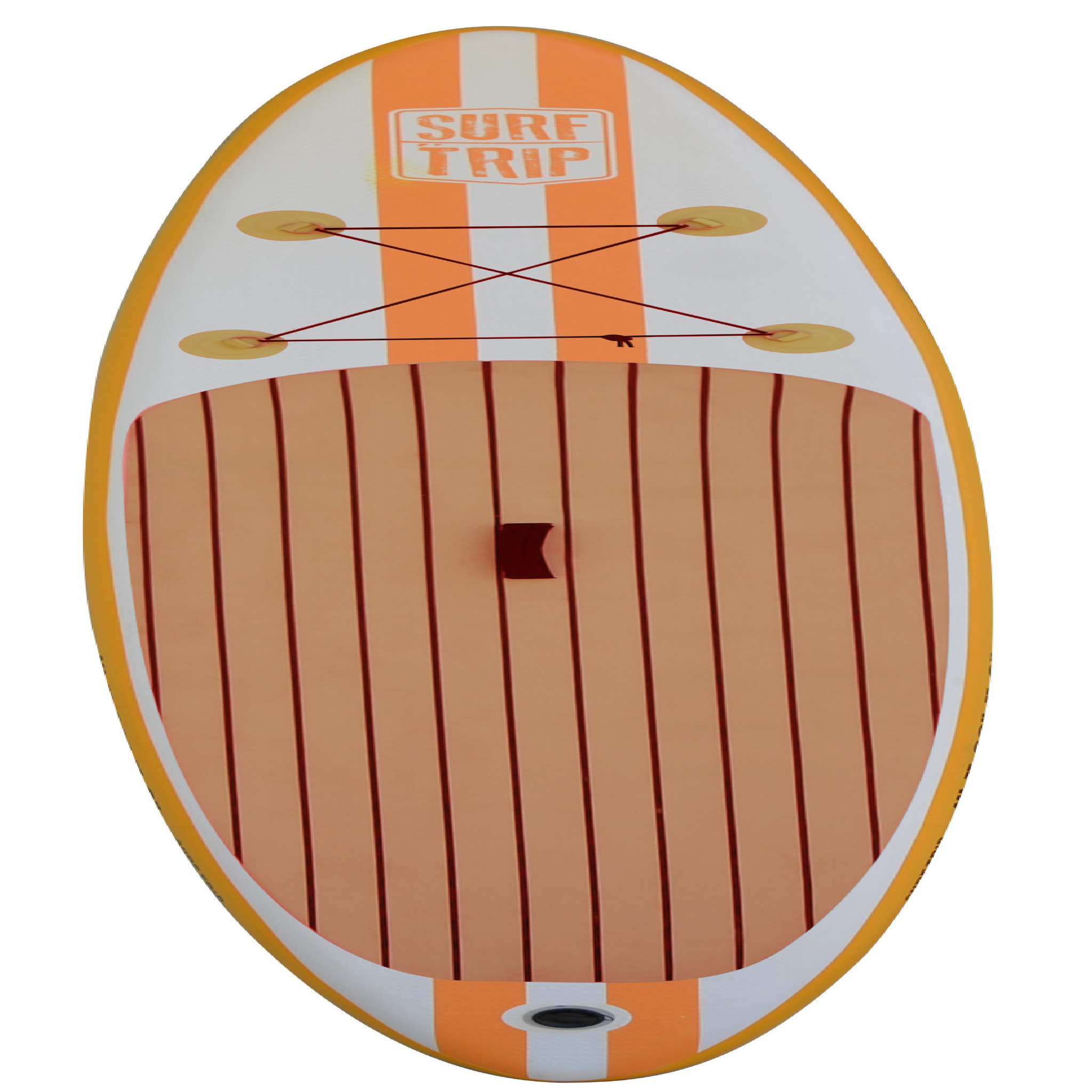 Voir la diapositive 4 : SURFTRIP Paddle gonflable - surftrip - en dropstitch - avec sac de transport - dimensions : 275 x 76 x 15 cm