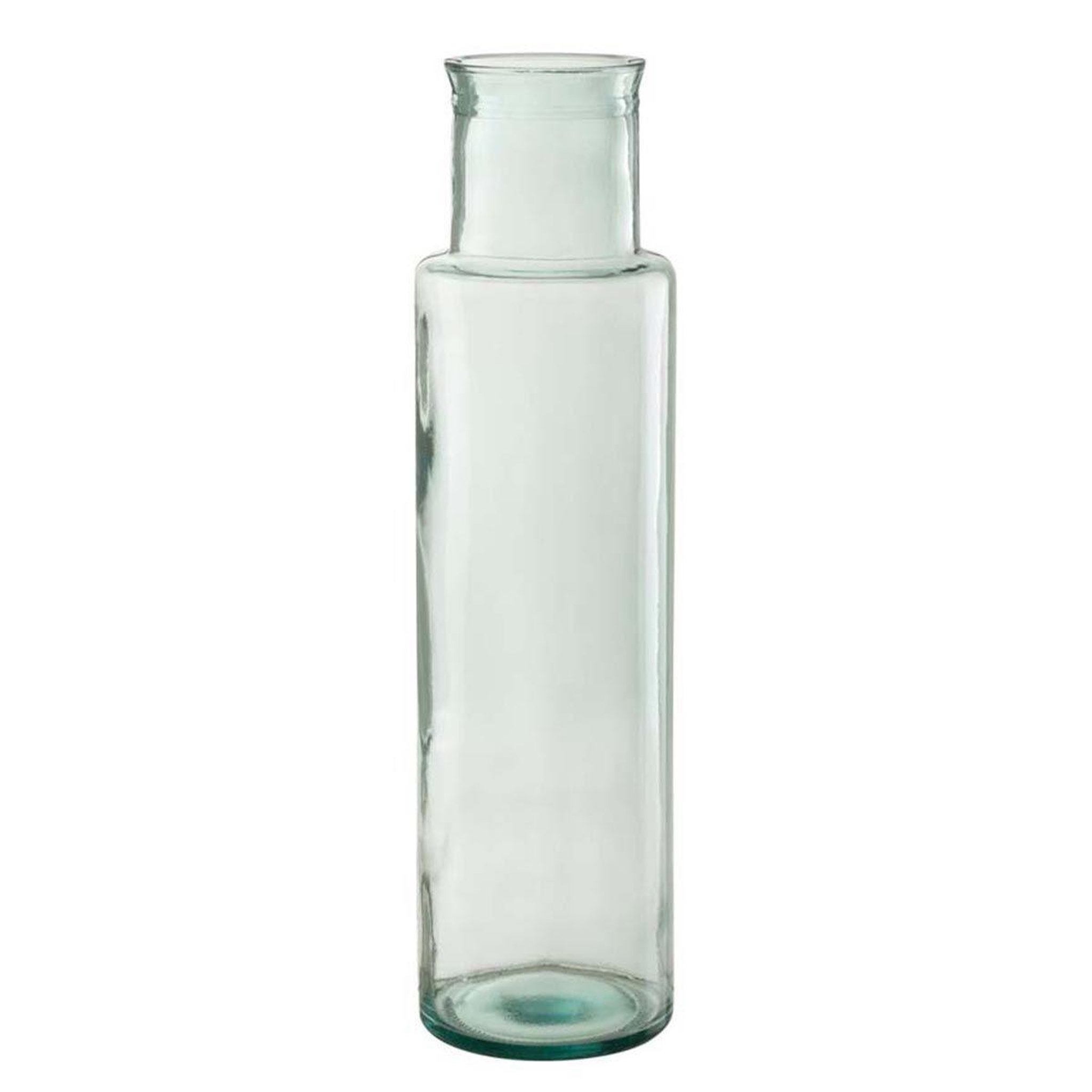 J-LINE Vase cylindrique déco  recyclé  55cm transparent