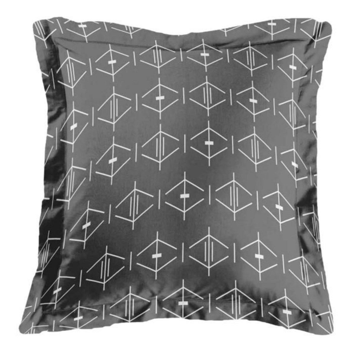 Paris Prix Taie d'Oreiller en Coton  Aristide  63x63cm Anthracite