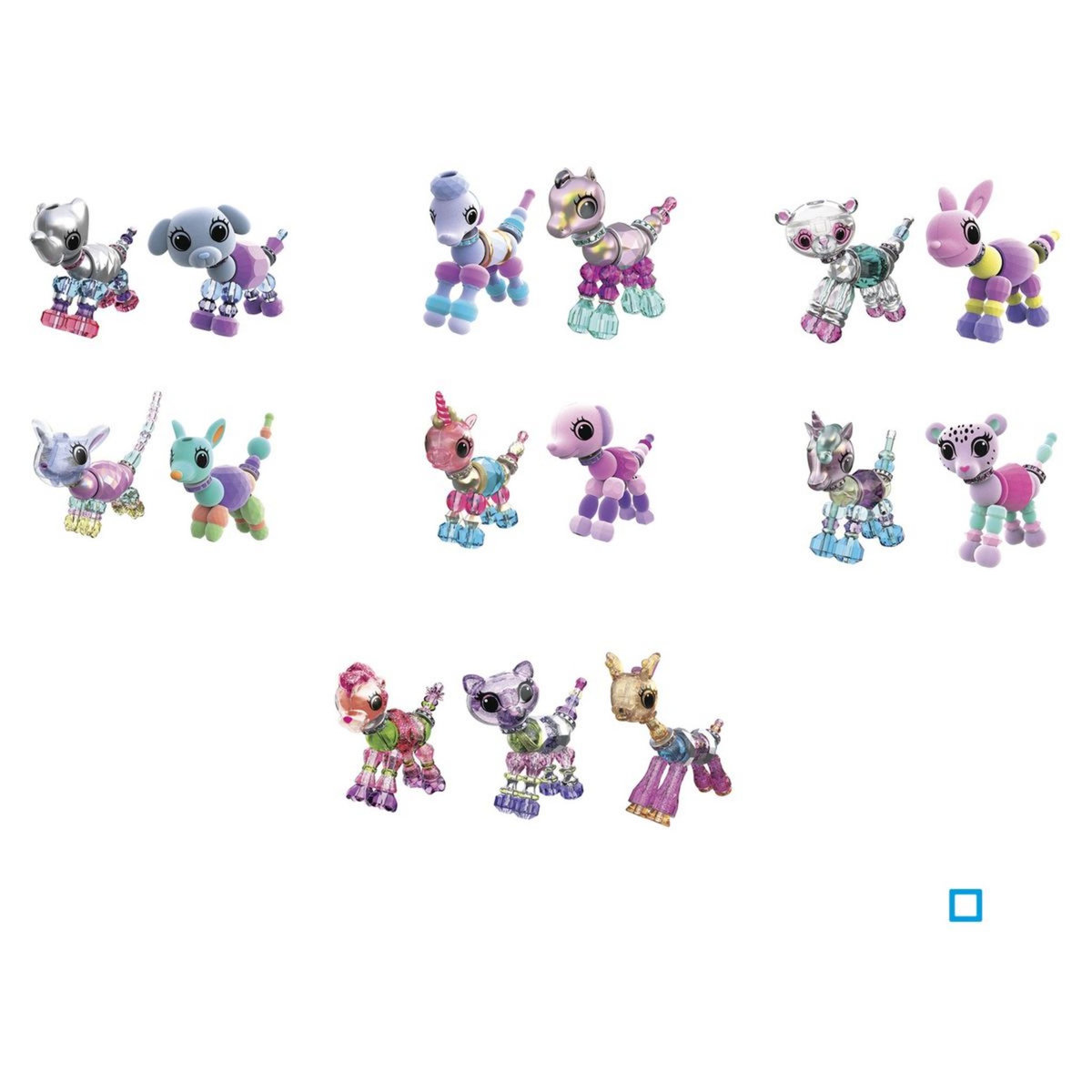 SPIN MASTER Pack de 3 Twisty Petz