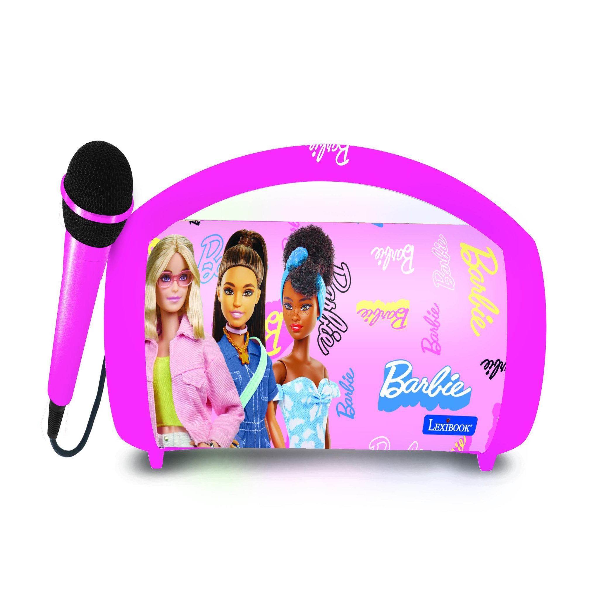 Lexibook Enceinte Bluetooth Lumineuse avec Micro Barbie