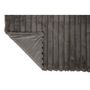 Voir la diapositive 3 : Paris Prix Plaid Design Uni  Corduroy  130x180cm Gris Foncé